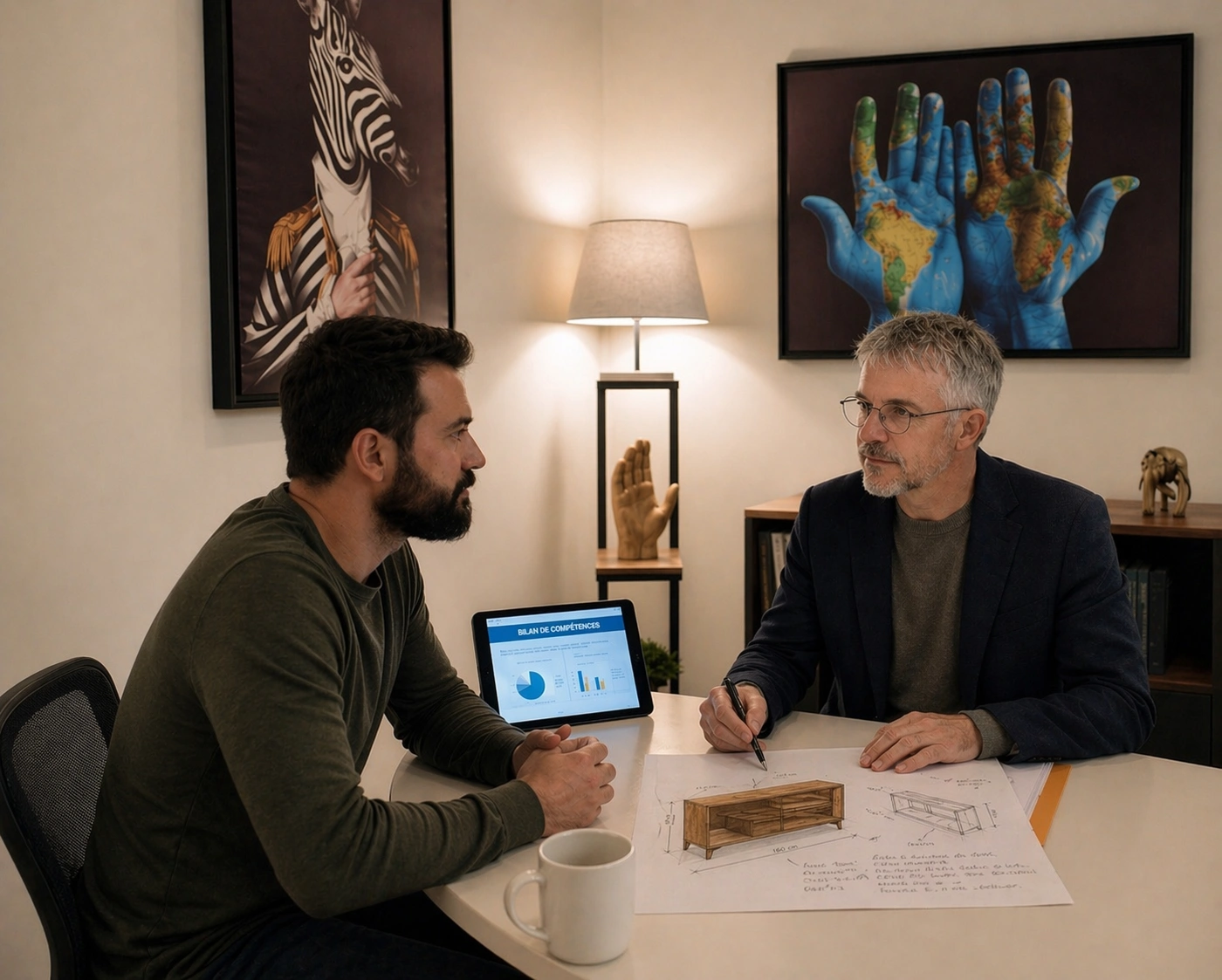 Session de bilan de compétences avec Sylvain Lemarié à Grasse